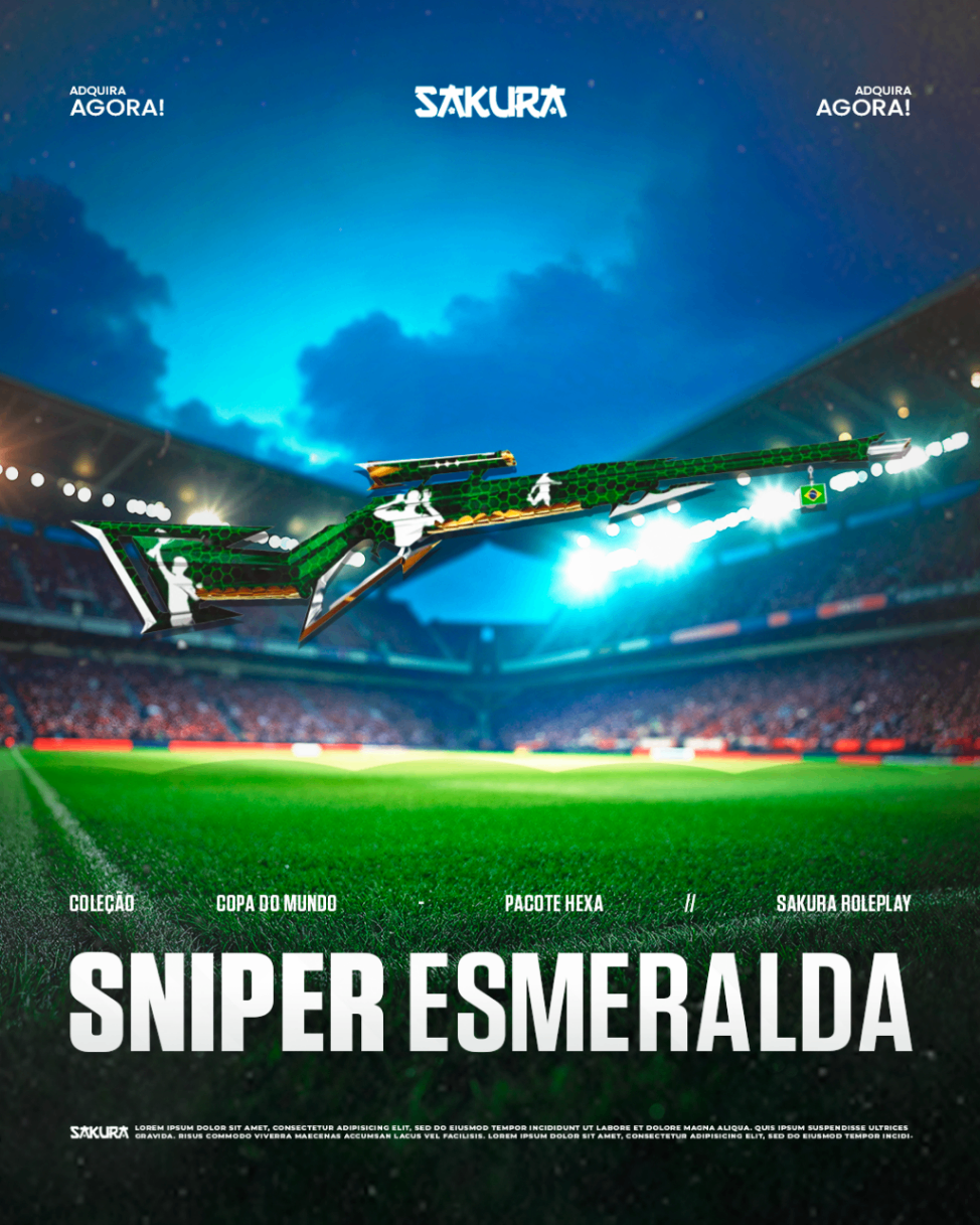 ⚽ SNIPER BRASIL ESMERALDA