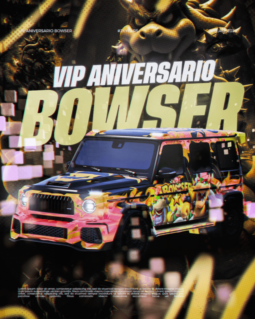 🐲 VIP ANIVERSARIO BOWSER