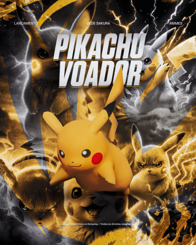 ⭐PIKACHU VOADOR