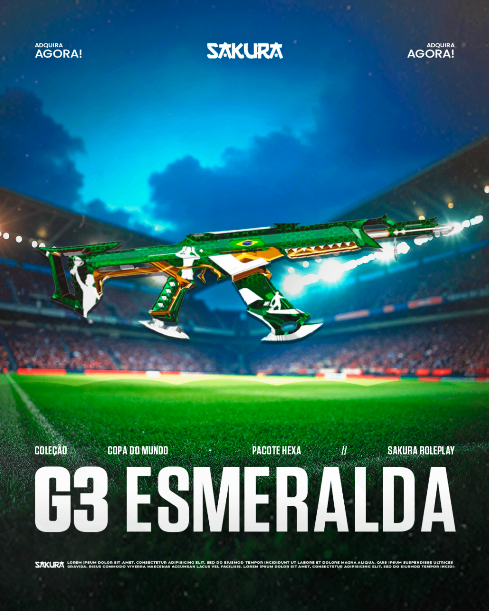 ⚽ G3 BRASIL ESMERALDA