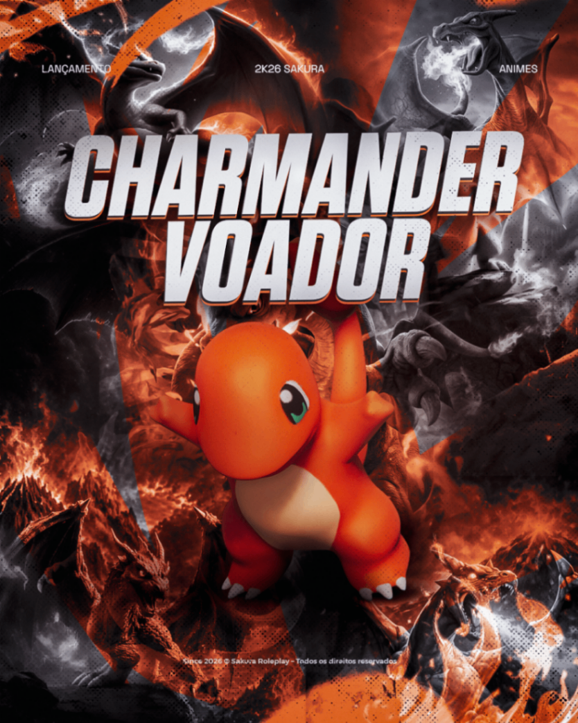 🔥CHARMANDER VOADOR