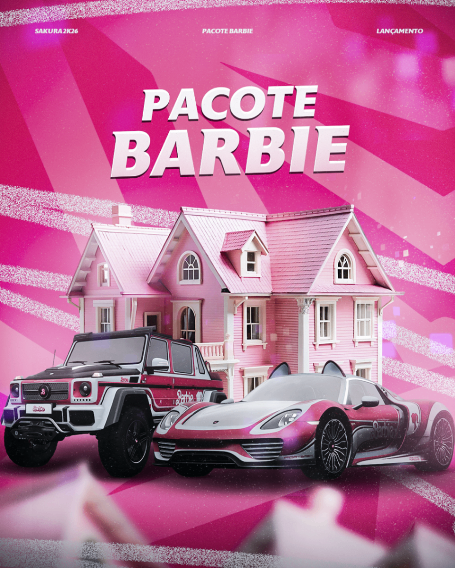 👩🏼 PACOTE BARBIE