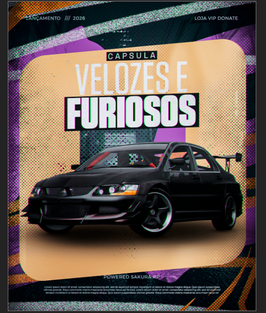 CAPSULA VELOZES E FURIOSOS