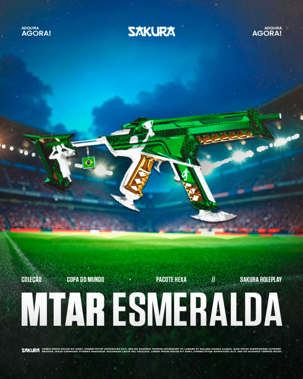 ⚽MTAR BRASIL ESMERALDA