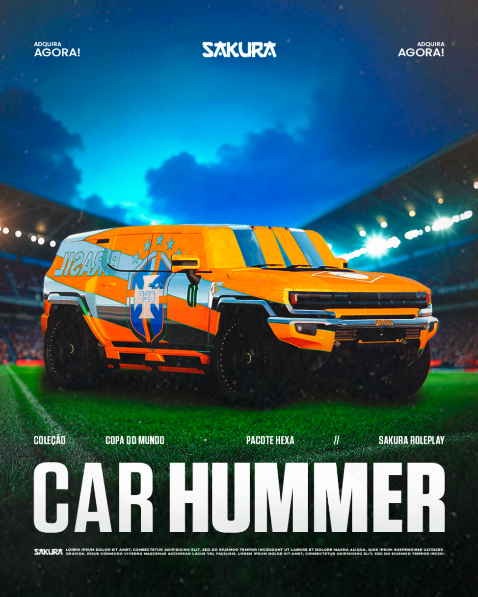 ⚽ VIP HUMMER BRASIL