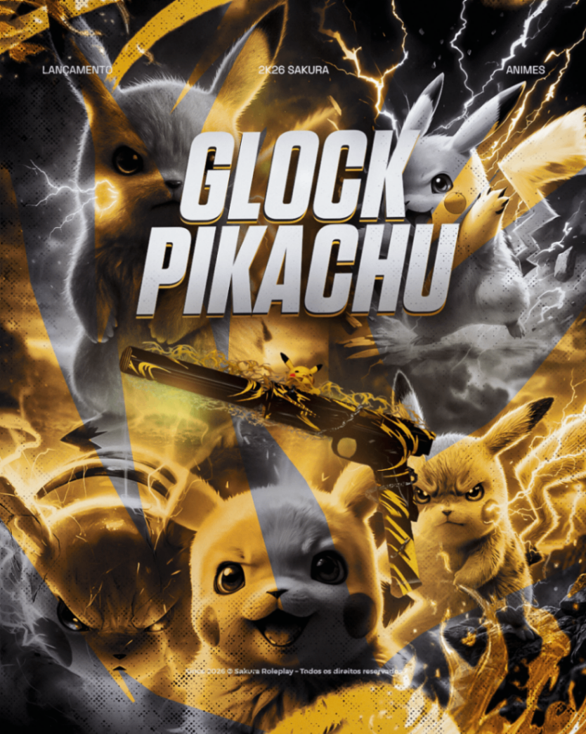 ⚽ GLOCK RAJADA PIKACHU